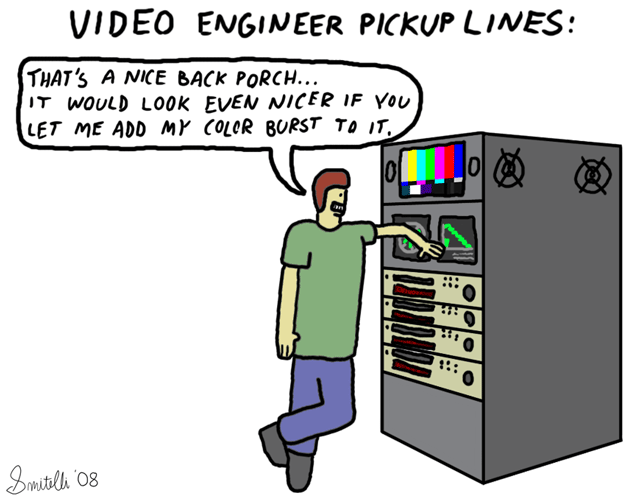 Video Engineer Pickup Lines Trigger and Freewheel